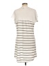 ExOfficio Stripes Ivory White Casual Dress Size L - photo 2