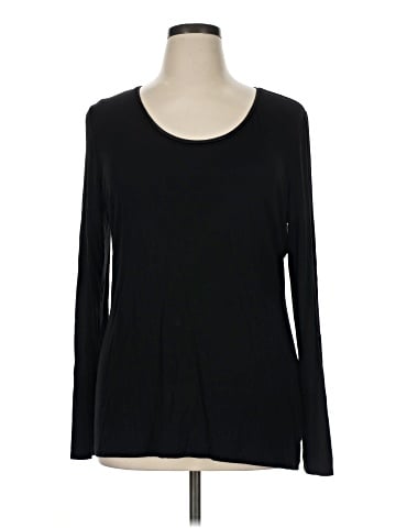 White House Black Market 3/4 Sleeve T-Shirt (view 1)