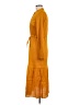 Pieces Orange Casual Dress Size M - photo 5