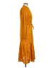 Pieces Orange Casual Dress Size M - photo 4