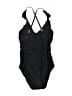 Ella Moss Solid Black One Piece Swimsuit Size XS - photo 2