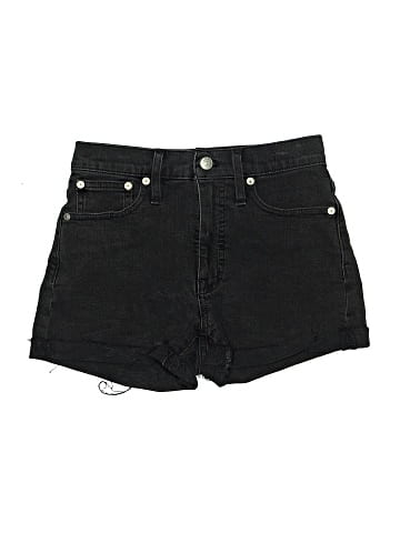Madewell High-Rise Denim Shorts in Lunar Wash (view 1)