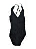 Ella Moss Solid Black One Piece Swimsuit Size XS - photo 1
