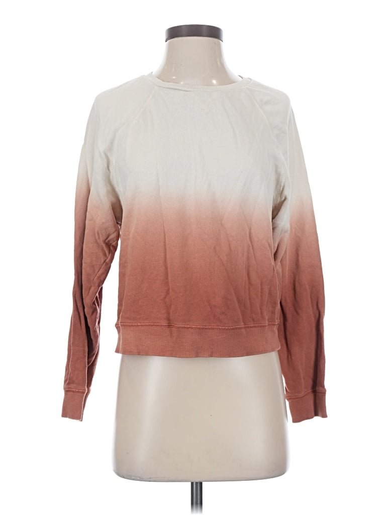 Pre-owned Marine Layer Sweatshirt In Tan