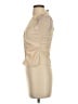 Lulus 100% Cotton Tan Sleeveless Blouse Size S - photo 5