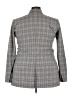 Nordstrom Plaid Gray Blazer Size 2X - photo 2