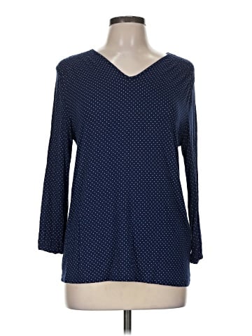 Lands' End 3/4 Sleeve Top (view 1)