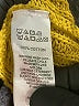 Ruby Moon 100% Cotton Yellow Pullover Sweater Size M - photo 8
