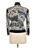 Helmut Lang 100% Viscose Print Gray Blazer Size 6 - photo 2