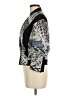 Helmut Lang 100% Viscose Print Gray Blazer Size 6 - photo 5
