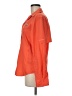 Columbia 100% Polyester Orange Long Sleeve Blouse Size M - photo 5