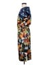 St. John 100% Silk Orange Casual Dress Size 4 - photo 5