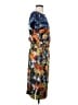 St. John 100% Silk Orange Casual Dress Size 4 - photo 4