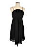 Naked Zebra 100% Polyester Solid Black Cocktail Dress Size M - photo 1