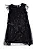 D-Signed 100% Polyester Black Dress Size 10 - 12 - photo 1