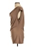 Travelsmith Solid Tan Casual Dress Size L - photo 5