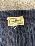 L.L.Bean 100% Cotton Blue Black Pullover Sweater Size L (estimated) - photo 7