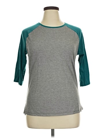 Danskin Now 3/4 Sleeve T-Shirt (view 1)