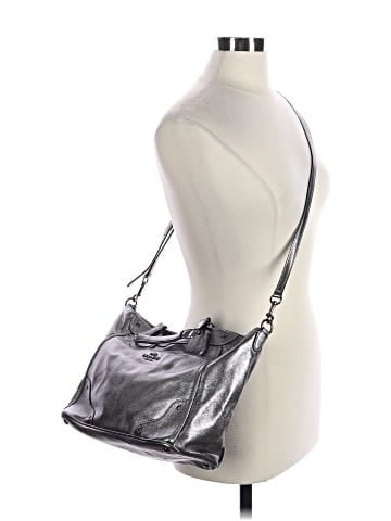 Coach Factory Leather Satchel (view 2)
