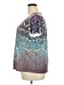 Appropriate Behavior 100% Polyester Paisley Teal Short Sleeve T-Shirt Size 2X - photo 5