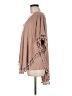 Unbranded Tan 3/4 Sleeve Blouse Size M - photo 5