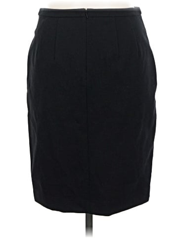 Donna Karan New York Faux Leather Skirt (view 2)