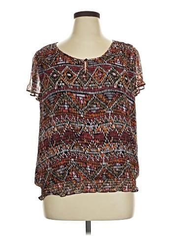 Covington Short Sleeve Blouse (view 1)