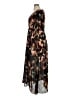 Parker 100% Polyester Print Black Casual Dress Size 14 - photo 5