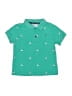 Jacadi Teal Short Sleeve Button-Down Shirt Size 4 - photo 1
