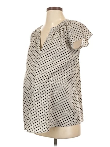 Motherhood Short Sleeve Blouse (view 1)