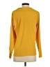 ASOS 100% Polyester Yellow Long Sleeve Blouse Size 4 - photo 2