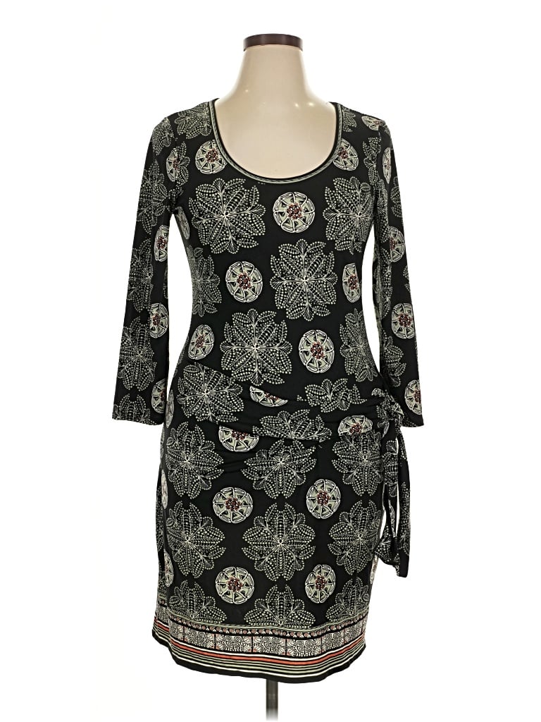 Pre-owned Max Studio Casual Dress In Black