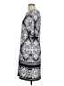 Studio One Print Gray Casual Dress Size L - photo 5