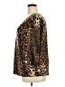 Perceptions Woman Animal Print Brown 3/4 Sleeve Blouse Size 2X - photo 5