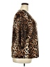 Perceptions Woman Animal Print Brown 3/4 Sleeve Blouse Size 2X - photo 4