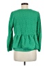 Unbranded Green Long Sleeve Blouse Size M - photo 2
