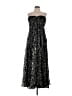 Lulus 100% Polyester Animal Print Black Cocktail Dress Size L - photo 1