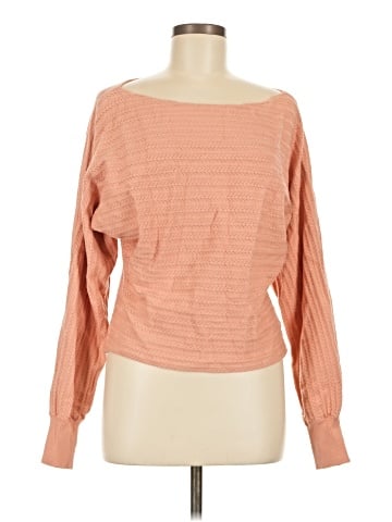 Hem & Thread Pullover Sweater (view 1)