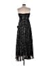 Lulus 100% Polyester Animal Print Black Cocktail Dress Size L - photo 2