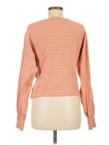 Hem & Thread Pullover Sweater (view 2)
