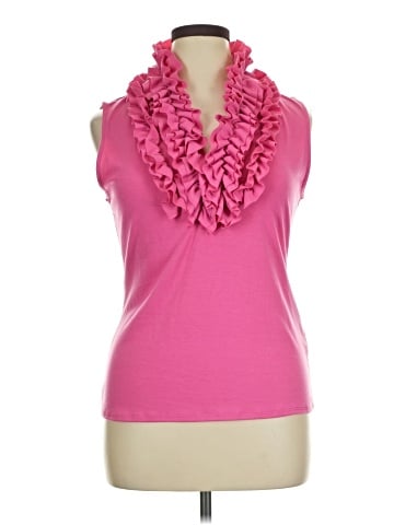 Colour Works Sleeveless Blouse (view 1)