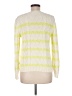 Lands' End 100% Cotton Chevron-herringbone Yellow Pullover Sweater Size M - photo 2
