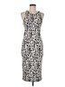 Cherish Animal Print Ivory Cocktail Dress Size M - photo 1