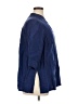 Erin London Blue 3/4 Sleeve Button-Down Shirt Size 1X - photo 4