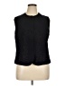 Valerie Stevens 100% Acetate Black Vest Size 16 - photo 1