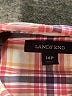 Lands' End Plaid Pink Long Sleeve Button-Down Shirt Size 14 (petite) - photo 7
