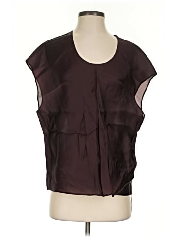 Khaite Short Sleeve Silk Top (view 1)
