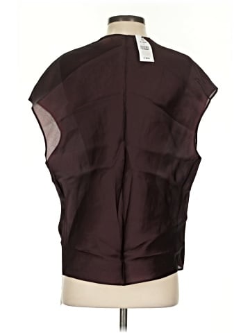 Khaite Short Sleeve Silk Top (view 2)