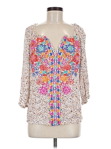 THML 3/4 Sleeve Blouse (view 1)