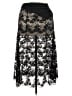 The Kooples Graphic Black Formal Skirt Size XL (4) - photo 2